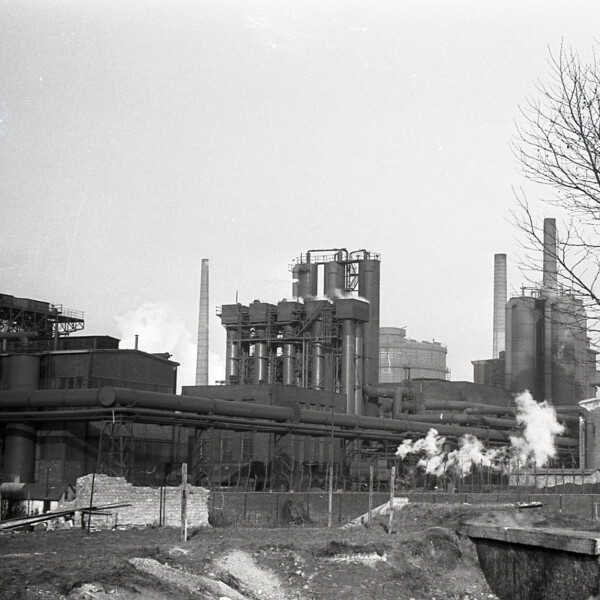 Industrieanlagen und verschiedene Gebäude der Kokerei der Zeche Consolidation 1/6 in Schalke.